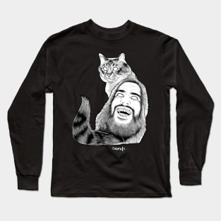 Demonic Cat Long Sleeve T-Shirt